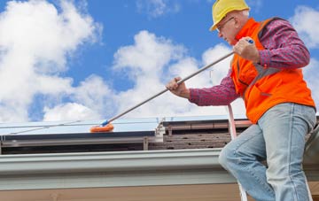 Milby soft wash roof cleaning